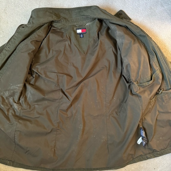 Vintage 90s Tommy Hilfiger Field Jacket Size Large - Picture 5 of 6